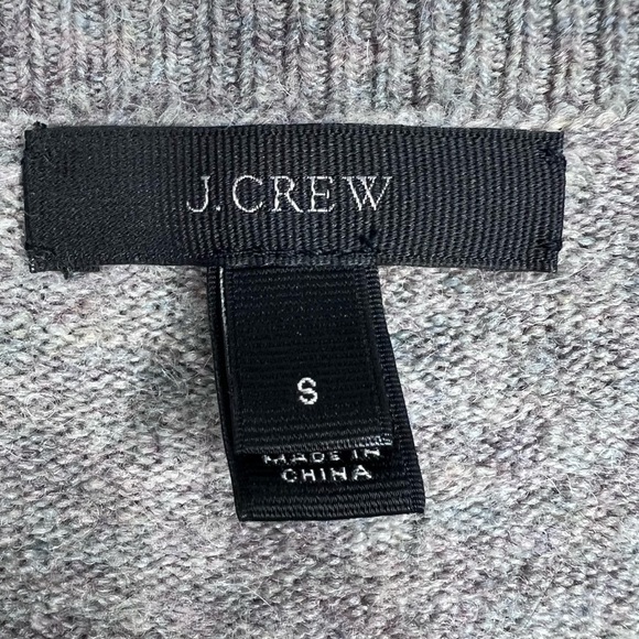 J.CREW Merino Wool | Alpaca blend v-neck sweater with pockets - Picture 3 of 8